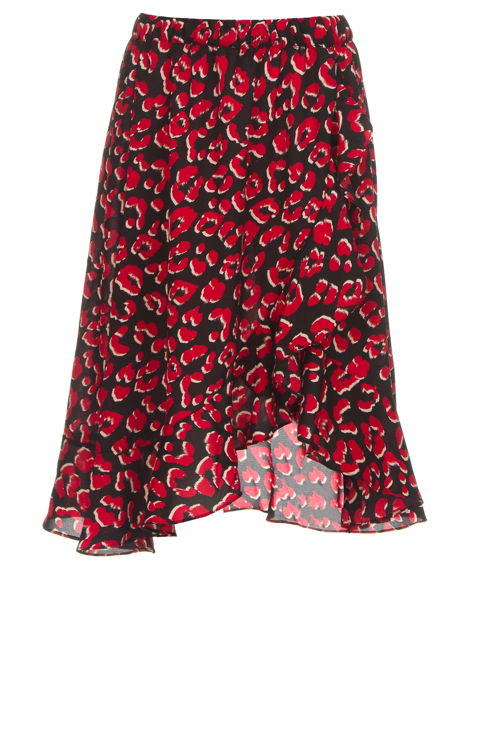 Leopard skirt with ruffles Bertha | print... | Lollys Laundry | Little Soho