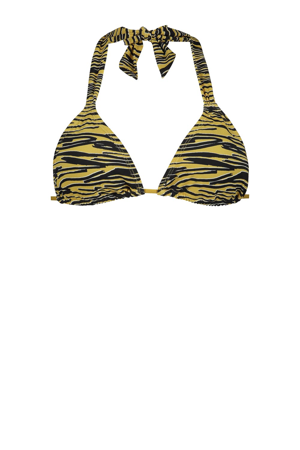 Wardianzaak apotheker Blaze Bikini top met dierenprint Zebra | dierenprint | Melt | Little Soho