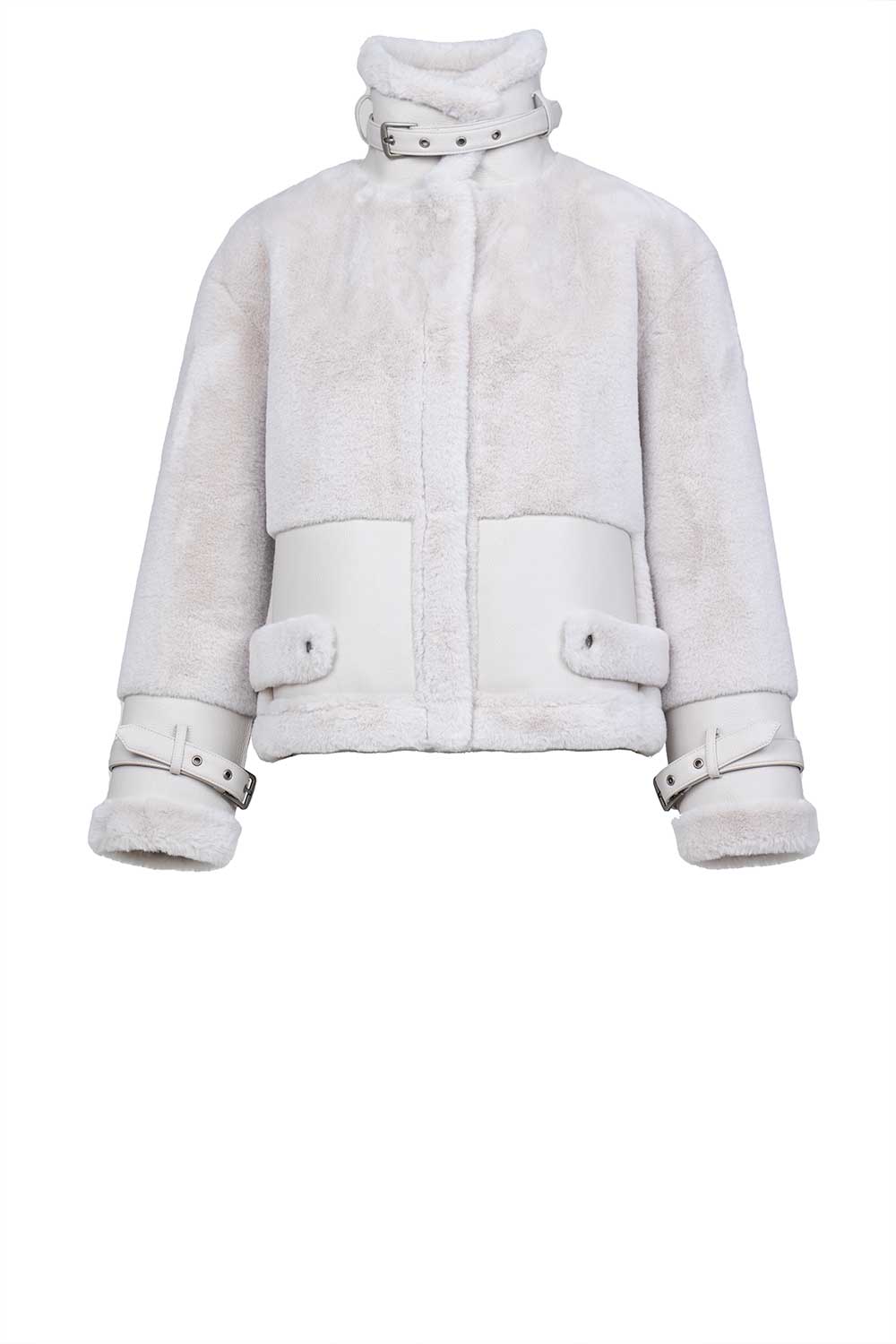 Twinset Witte Parka voor Vrouwen Aw24 White Dames