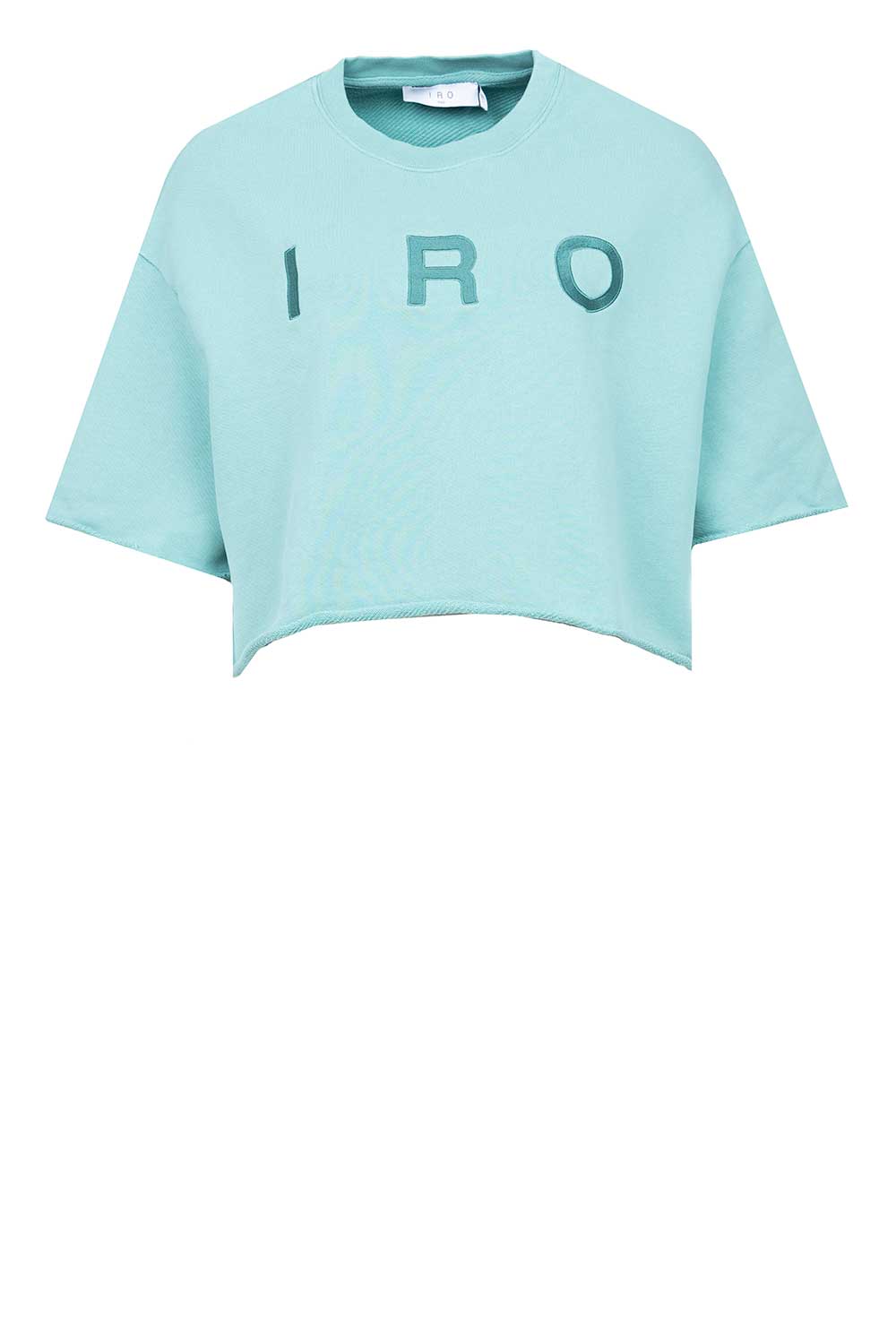 IRO Cropped sweater Olinda groen